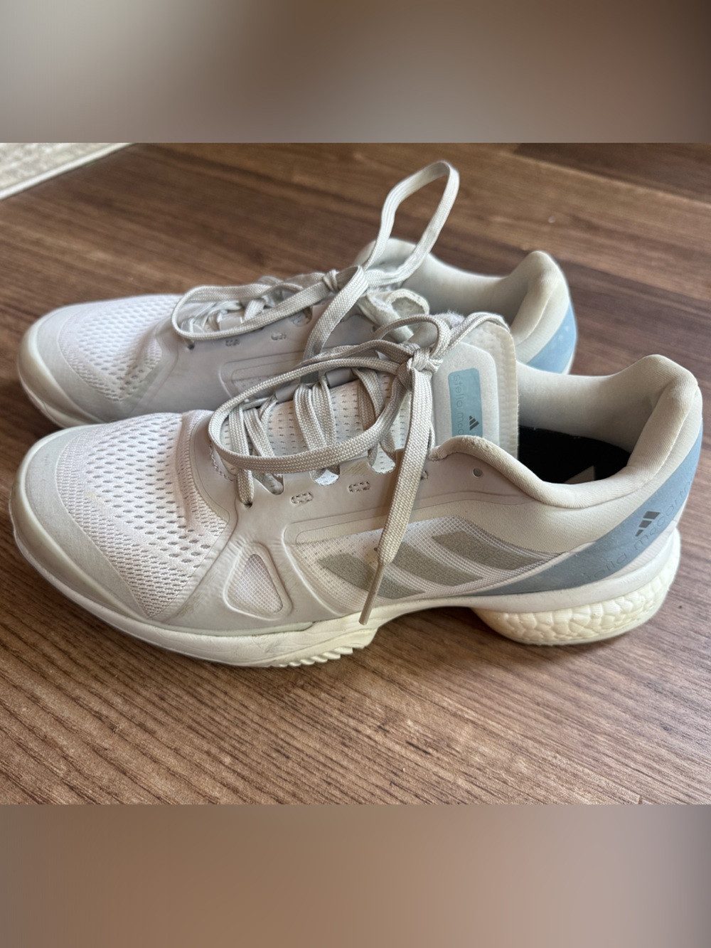 adidas Stella McCartney Boost Tennis Shoes Women’s US 8.5 White/Gray